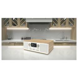 Pure Classic C-D6 Cotton White/Oak EU/UK 252984 rádio s CD, DAB, DAB+, FM, dub, bílá