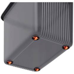 KIS 237491 Úložný box, K Latch, stohovatelné, (š x v x h) 590 x 450 x 390 mm, kouřová šedá, průsvitná, 1 ks