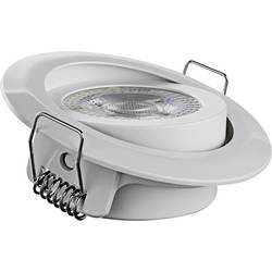 Heitronic 500665 DL7202 LED vestavné svítidlo, LED, pevně vestavěné LED, 5 W, bílá
