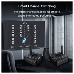 EZCast Omni One Wireless HDMI Extender HDMI™, USB-C® (DP Alt Mode) HDMI extender 800 m