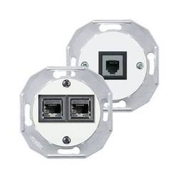 ELSO WDE011701 Sada ELSO IAE/UAE WDE011701 8(8)/(8) WS Renova zásuvky UAE-/IAE-/ISDN Renova bílá 1 ks