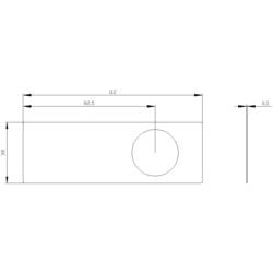 Siemens 3SU1900-0BE31-0AA0 3SU19000BE310AA0 štítek s popisem samolepicí (d x š x v) 112 x 112 x 38 mm žádný žlutá, černá 10 ks
