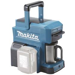 Makita DCM501Z kávovar na staveniště modrá připraví šálků najednou=4 kompatibilní s E.S.E. Pad
