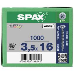 SPAX 1191010350165 R 88091 Senkkopf/T-STAR šroub do dřeva 3.5 mm 16 mm T-STAR plus ocel WIROX 1000 ks