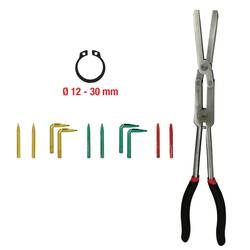 KS Tools 5007015 kleště na pojistné kroužky Vhodné pro (kleště na pojistné kroužky) vnější kroužky 12-30 mm