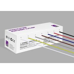 TRU COMPONENTS TC-12112364 lanko/ licna, 0.75 mm², černá, bílá, červená, modrá, hnědá, šedá, žlutozelená, 1 sada