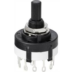 TRU COMPONENTS TC-9415592 SR26A4-1X12-18F20 otočný spínač 250 V 150 mA Počet pozic přepínače 12 12 x 30 ° 1 ks Piece