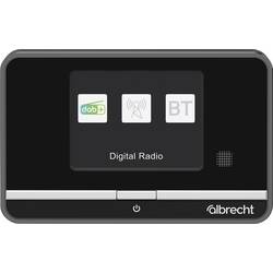 Albrecht DR 521 27521 stolní rádio, DAB+, FM, AUX, Bluetooth, DAB+, FM, vč. dálkového ovládání, funkce alarmu, černá