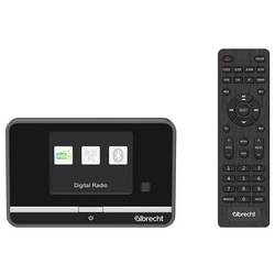 Albrecht DR 521 27521 stolní rádio, DAB+, FM, AUX, Bluetooth, DAB+, FM, vč. dálkového ovládání, funkce alarmu, černá