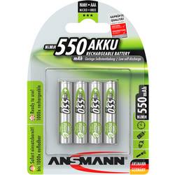 Ansmann maxE HR03 akumulátor AAA Ni-MH 550 mAh 1.2 V 4 ks