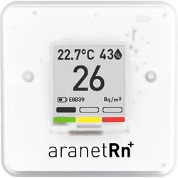 aranet Radon Plus radonový měřič , 0, 0, 0 - 4000, 50, 85 Bq/m³, °C, %, s funkcí měření teploty