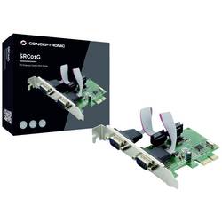Conceptronic SRC01G 2 porty sériová zásuvná karta PCI-Express, sériové (9pólové) PCIe