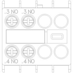 Siemens 3RH2911-1HA20 pomocný spínač 1 ks