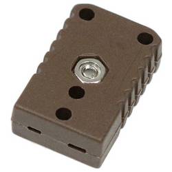 B + B Thermo-Technik Miniaturní spojka typ T, hnědá | -50…+120 °C. hnědá Množství: 1 ks