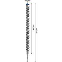 Bosch Accessories EXPERT SDS plus-7X 2608900155 wolfram-karbid příklepový vrták 1 ks 30 mm Celková délka 450 mm SDS plus 1 ks