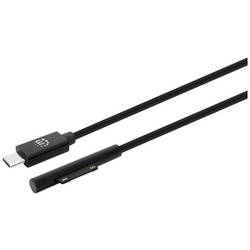 Manhattan USB kabel USB-C ® zástrčka, Konektor Surface Connect 1.80 m černá s USB 353632