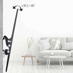 Hama 00220816 TV držák na zeď 94,0 cm (37) - 190,5 cm (75) naklápěcí integrovaná vodováha