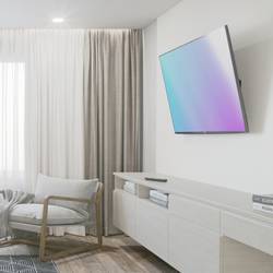 Hama 00220816 TV držák na zeď 94,0 cm (37) - 190,5 cm (75) naklápěcí integrovaná vodováha