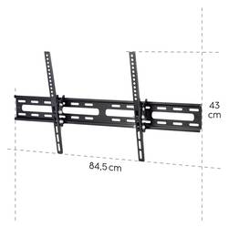 Hama 00220816 TV držák na zeď 94,0 cm (37) - 190,5 cm (75) naklápěcí integrovaná vodováha