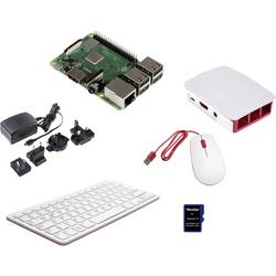 Raspberry Pi® Desktop Kit Raspberry Pi® 3 B , 4 x1.2 GHz, vč. klávesnice, vč. myši, vč. Noobs OS, vč. napájecího zdroje, vč. pouzdra, vč. HDMI™ kabelu,