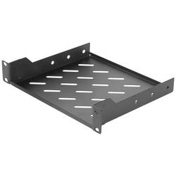 Digitus DN-10-TRAY-2-B 10 palec základní deska síťové skříně Vhodné pro hloubku skříně: od 300 mm černá (RAL 9005)