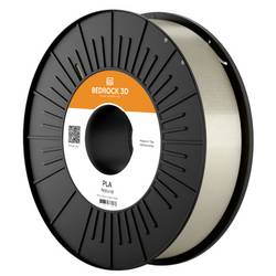 BEDROCK 3D PLA-0001b075 PLA Natural 2.85 mm 750 g vlákno pro 3D tiskárny PLA plast 2.85 mm 750 g přírodní 1 ks