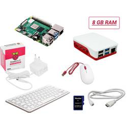 Raspberry Pi® Desktop Kit Raspberry Pi® 5 B+, 4 x2.4 GHz, vč. klávesnice, vč. myši, vč. Noobs OS, vč. napájecího zdroje, vč. pouzdra, vč. HDMI™ kabelu,