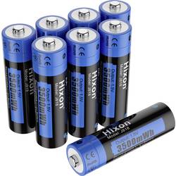 Hixon J818 akumulátor AA, Li-Ion, 2350 mAh, 1.5 V, 8 ks