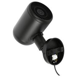 Lucci AIR Jet DC WV nástěnný ventilátor 32 W (Ø) 37 mm černá s časovačem