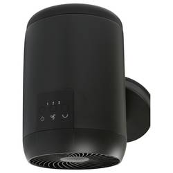 Lucci AIR Jet DC WV nástěnný ventilátor 32 W (Ø) 37 mm černá s časovačem