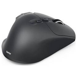 Hama WM-900 optická myš, přenos bezdrátový, 10 tlačítko, 3200 dpi, černá