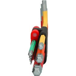 KS Tools 151.4420 inbus sada klíčů 1.5 mm, 2 mm, 2.5 mm, 3 mm, 4 mm, 5 mm, 6 mm, 8 mm, 10 mm 9dílná