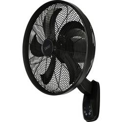 Lucci AIR Glide DC WV Schwarz nástěnný ventilátor 36 W černá