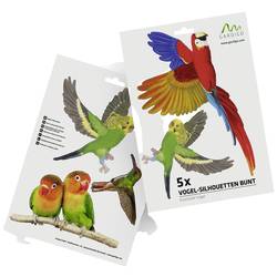 Gardigo Stickers Native Birds, 60110, nálepka do okna s obrazem ptáka 1 ks, funkce: odstrašení