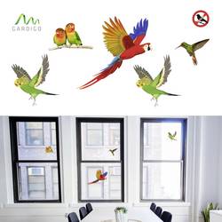 Gardigo Stickers Native Birds, 60110, nálepka do okna s obrazem ptáka 1 ks, funkce: odstrašení