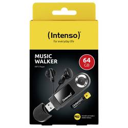 Intenso Intenso MP3 Player 64GB Music Walker MP3 přehrávač 64 GB černá