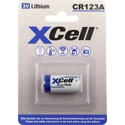XCell speciální typ baterie CR-123A lithiová 3 V 1200 1 ks
