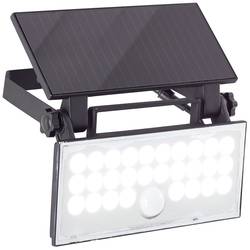 Brilliant Luton G40421/06 venkovní solární nástěnné osvětlení s PIR senzorem LED LED 6 W černá