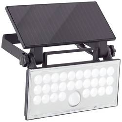 Brilliant Luton G40421/06 venkovní solární nástěnné osvětlení s PIR senzorem LED LED 6 W černá