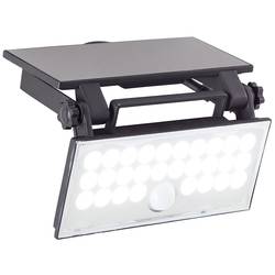 Brilliant Luton G40421/06 venkovní solární nástěnné osvětlení s PIR senzorem LED LED 6 W černá