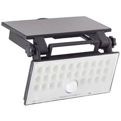 Brilliant Luton G40421/06 venkovní solární nástěnné osvětlení s PIR senzorem LED LED 6 W černá