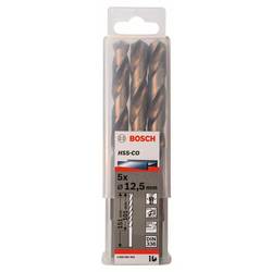 Bosch Accessories 2608585904 HSS kovový spirálový vrták 12.5 mm Celková délka 151 mm Cobalt DIN 338 válcová stopka 5 ks