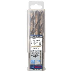Bosch Accessories 2608585904 HSS kovový spirálový vrták 12.5 mm Celková délka 151 mm Cobalt DIN 338 válcová stopka 5 ks