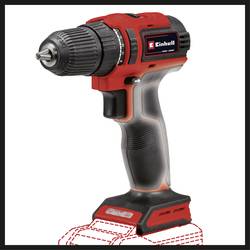 Einhell Power X-Change TE-CD 18/40 Li BL aku vrtací šroubovák, 18 V Li-Ion vč. 33dílné sady bitů, bez nabíječky, bez akumulátoru, 2525945+2936799