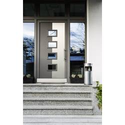 Durable DURABLE - Asch-/Mülleimer - rund - 17 L - Metall 333223 koš na papír s popelníkem, 17 l, kov, (Ø x v) 250 mm x 630 mm, stříbrná, 1 ks