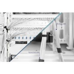 Digitus DK-1617-030S RJ45 síťové kabely, propojovací kabely CAT 6 U/UTP 3.00 m šedá bez halogenů, samozhášecí, flexibilní provedení, nestíněný 1 ks