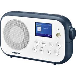 Sangean DPR-42BT White-Ink Blue A500425 přenosné rádio, DAB+, FM, Bluetooth, bílá, tmavě modrá