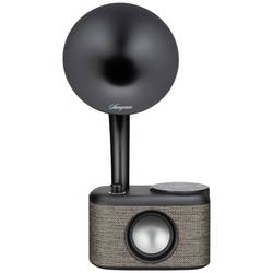 Sangean CP-100D Gramophone A500472 stolní rádio, DAB+, FM, AUX, Bluetooth, USB, dotykový displej, s akumulátorem, šedá