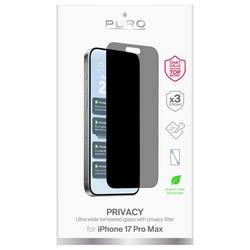 Puro ochranné sklo na displej s ochranou soukromí Apple IPhone 17 pro Max 1 ks PUSDGPRIPHONE17P69