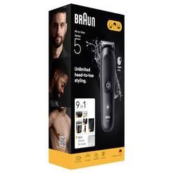 Braun Braun Series 5 All-In-One Style Kit AIO5 zastřihovač vousů, zastřihovač vlasů, zastřihovač ochlupení černá